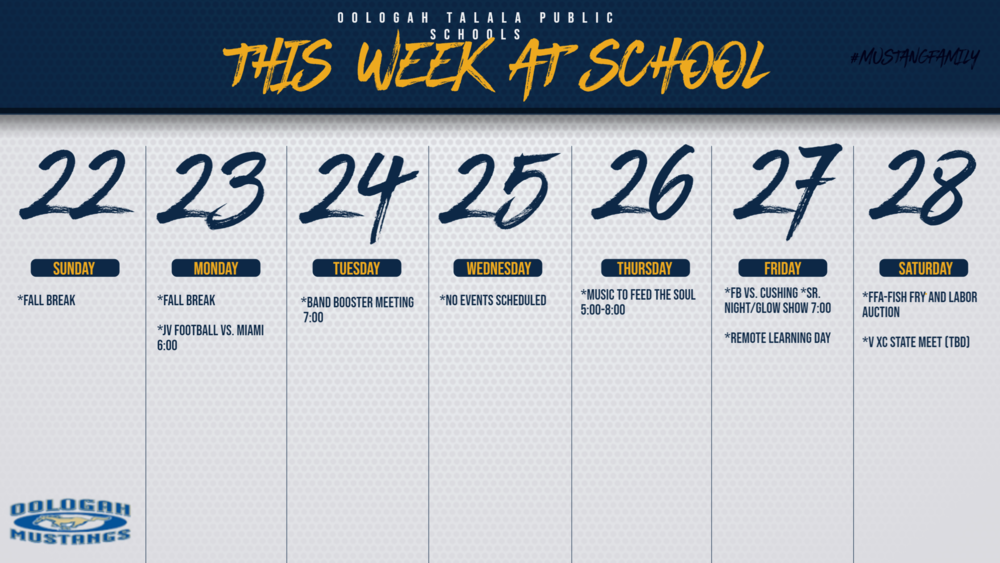 Week at Oologah OologahTalala School District