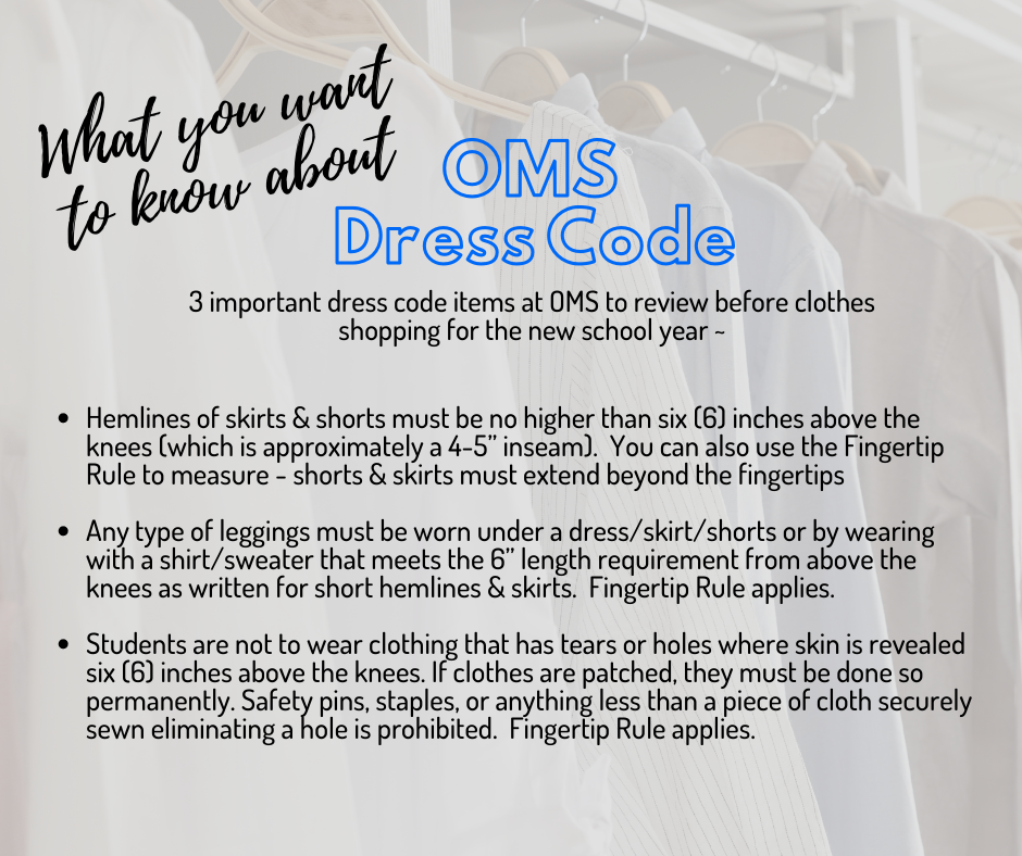 OTPS Secondary Student Dress Code