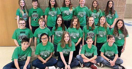 OMS Circle the State with Song Honor Choir