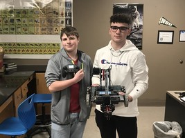 Students Build Vex Robots!