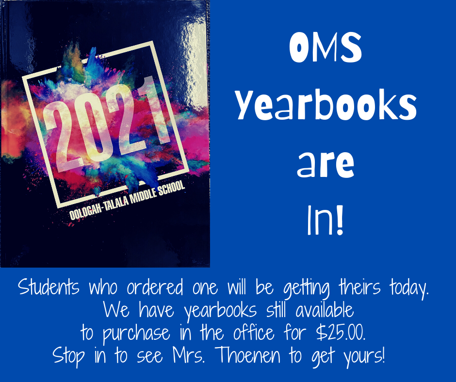 Yearbooks are In